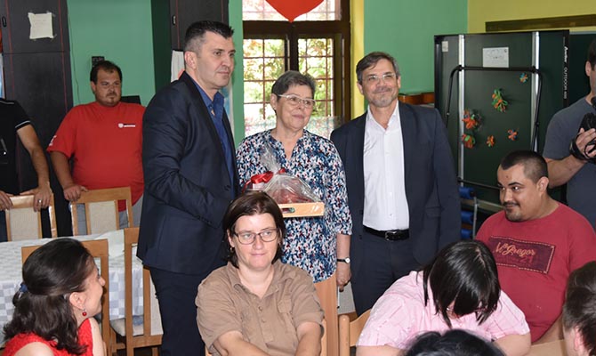 Szenttamáson járt Zoran Đorđević miniszter